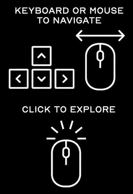 Scroll and move to navigate. Click to explore.