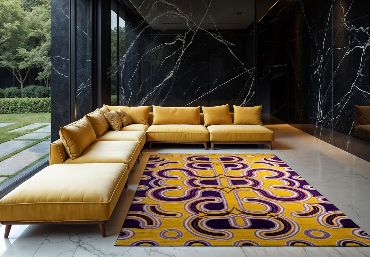 Designer Rugs telling Stories: Storie by De Caldes